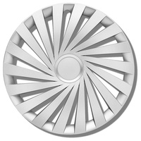 Radkappen 17 Zoll Silber matt Radzierblenden 4er Set - Imperium Radblenden für Stahlfelgen - Zierkappen