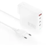 4smarts Ladegerät GaN Flex Pro 100W 3 USB-C+1 USB-A, Travel Edition