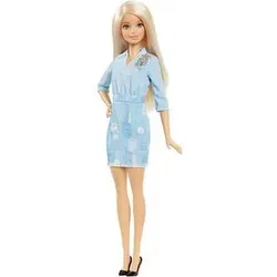 MATTEL FBR37 DVX71 Barbie Fashionistas Puppe in Denim