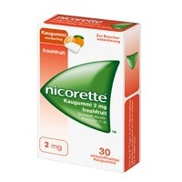 Nicorette 2 Mg Freshfruit Kaugummi 30 ST