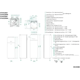 Daikin Altherma 3HMT F H/C 180l BUH9 IG mit integr. Edelstahlspeicher, weiß