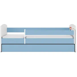 raumhirsch furniture Kinderbett Raumhirsch 80 x 180 cm Holzwerkstoff blau