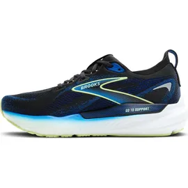 Brooks Glycerin GTS 22 Herren Black / Cobalt / Neo Yellow 45,5