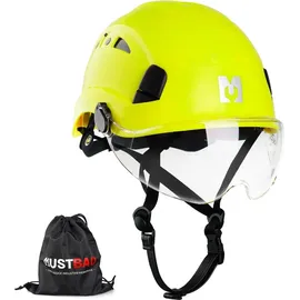 Tacklife Helm HSE06S mit gefütterten Schaumstoffpolstern für Bergsteigen, BAU, Gartenarbeit, Schweißabsorption und Wärmeableitung