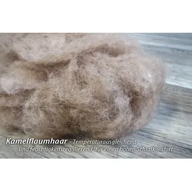 franknatur Bettdecke Kamelhaar Baumwolle Sommerdecke Karel