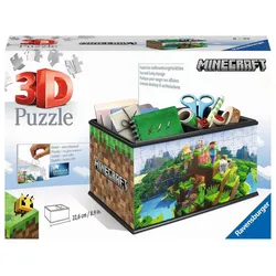 Ravensburger Puzzle - 3D Puzzles - Aufbewahrungsbox Minecraft - 216 Teile