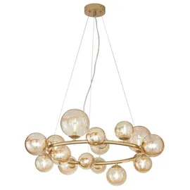 LUCE ambiente Design Honey 16-flg. Ø 82 cm gold