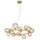 LUCE ambiente Design Honey 16-flg. Ø 82 cm gold