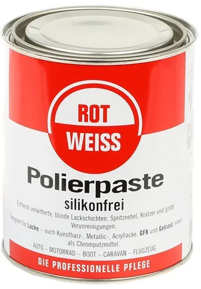 ROTWEISS Polierpaste Eimer (6 kg) Lackpolitur  1200