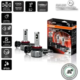 OSRAM AUTOMOTIVE Osram 64211DWNBSM-ECE-2HB LED Leuchtmittel H11