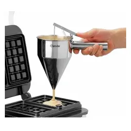 Bartscher MDI 1BW-AL Brüsseler Waffeleisen Silber