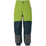 Vaude Caprea Antimos Pants (1-tlg) Grüner Knopf grün, Wanderhose Kinder wasserabweisend, 50+ UV-Schutz & mückenabweisend – Größe 134/140