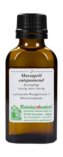 Bahnhof-Apotheke Massageöl entspannend 50ml