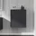 Duravit L-Cube Halbhochschrank 70 x 80 x 24,3 cm Grau/Silber