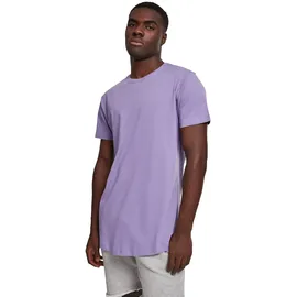 URBAN CLASSICS Shaped Long Tee T-Shirt, Mehrfarbig (Lavender 00928), S