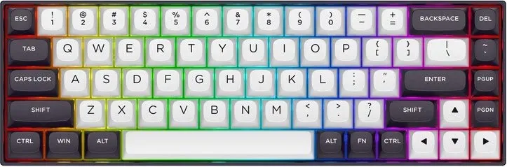 Redragon M68 Magnetische Switch Mechanische Gaming-Tastatur mit Metall-Oberteil, 8000 Hz Polling-Rate Schneller Auslöser 68 Tasten Kompakte Tastatur für Valorant, CS2, Apex Legends, US-Layout