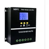 HOHOVYVY MPPT-Laderegler,100A MPPT Solarladeregler 12V/24V/36V/48V LCD-Display Batterieregler(100A)