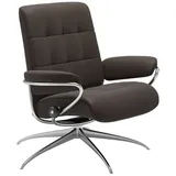 Stressless Sessel London Star Low Back Leder Braun Batick Brown