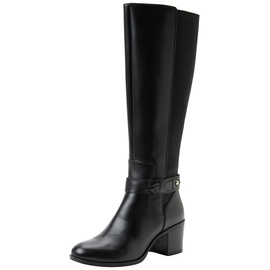 GEOX D New ASHEEL Knee High Boot, Black, 40 EU
