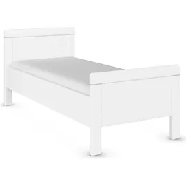 Rauch Einzelbett EVELYN 99 x 210 cm Holzwerkstoff weiß alpinweiß