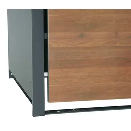 MCW Mülltonnenverkleidung J82 117 x 72 x 98 cm grau
