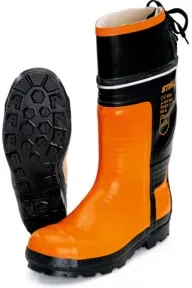 STIHL Motorsägen-Gummistiefel Special, Gr. 46 orange