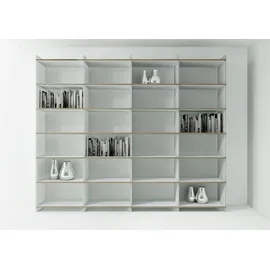 Tojo Mehrzweckregal 70 x 36 x 156 cm Weiß