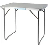Mojawo XL Aluminium Campingtisch Klapptisch Gartentisch Camping mit Tragetriff Reisetisch 80x60x68cm
