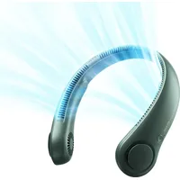 JISULIFE FA14 Mobiler Nacken-Ventilator Grün