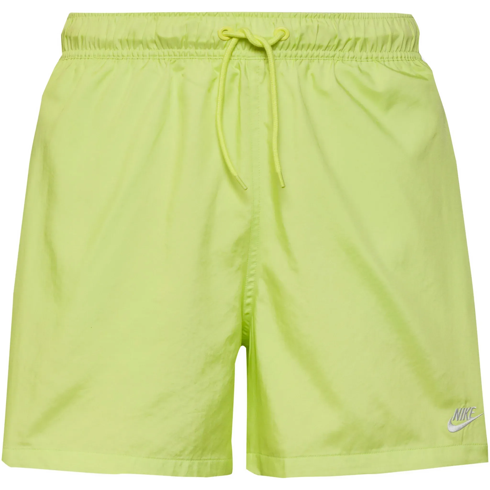 Nike Club Shorts Herren in light lemon twist-white, Größe M - gelb