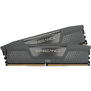 Corsair Vengeance grau DIMM Kit 32GB, DDR5-6000, CL30-36-36-76, on-die ECC (CMK32GX5M2B6000Z30)