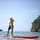 Aqua Marina SUP Atlas 12.0 Stand up Paddle Board Set 366 x 86 x 15 cm rot