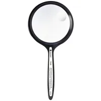 TOOLCRAFT TO-8976465 Handlupe Vergrößerungsfaktor: 2 x, 4 x Linsengröße: (Ø) 63.5 mm Schwarz