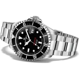 Gigandet Automatikuhr Edelstahl Saphirglas Sea Ground 300 - G300-013M