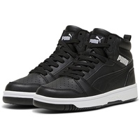 Puma Rebound V6 Mid WTR Jr Sneaker Shadow Gray Puma Black White, 38.5