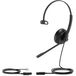 Yealink YHS34 Kopfhörer Kabelgebunden Kopfband Büro/Callcenter Schwarz