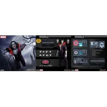 Mezco Toys Morbius Actionfigur 17 cm - Mehrfarbig