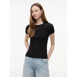 Tommy Hilfiger Dw0dw17383 Kurzarm-T-Shirt Black XS