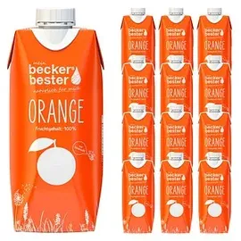 Beckers Bester ORANGE Direktsaft 12x 0,33 l