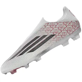 adidas F50 League Laceless FG/MG Cloud White / Core Black / Lucid Red 48