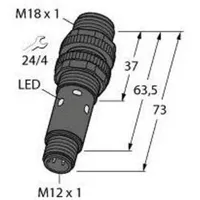 Turck Opto Sensor M18-3VPDL-Q8