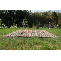 Picknickdecke »Kunst und Magie handgewebte Familien Picknickdecke mit Azteken Muster mit Tragegriff«, KUNST UND MAGIE