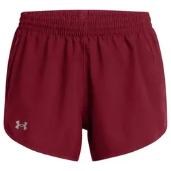 Under Armour Fly By 3'' Shorts cardinal -cardinal reflective L