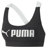 Puma Sport-BH Schwarz L