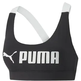 Puma Sport-BH Schwarz L