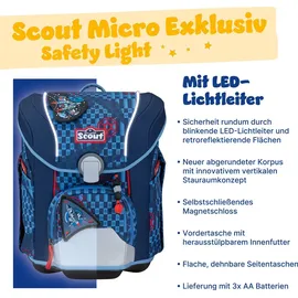 Scout Micro 4-tlg. Space Explorer blau