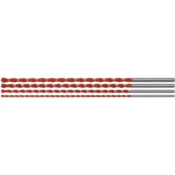 Alpen Hartmetall-Mehrzweckbohrer-Satz lang, Bohrer-⌀: 6-12 mm