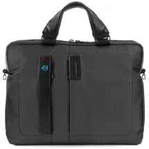 Piquadro P16 Aktentasche 38 cm Laptopfach grau