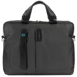 Piquadro P16 Aktentasche 38 cm Laptopfach grau