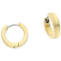 Boccia Titanium Creolen 0563-06 Titan goldplattiert
